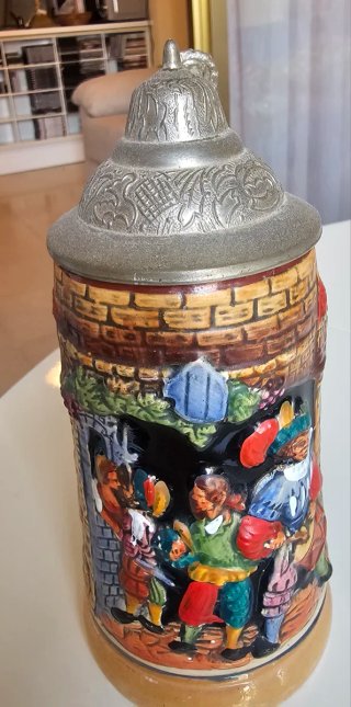 Jarra cerveza alemana Gott mit uns