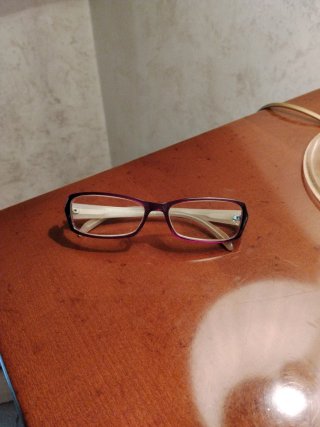 Occhiali da vista Max & Co. Viola e Bianchi