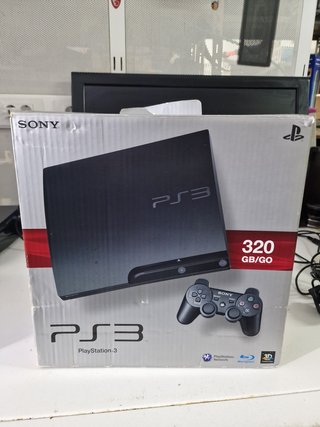 PlayStation 3 Slim 320GB Negra EN BUEN ESTADO