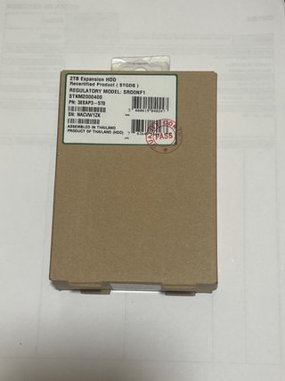 Disco Duro Externo Seagate 2TB