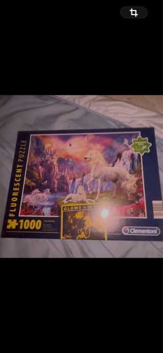 Puzzle 1000 pezzi Clementoni Fluorescent nuovo