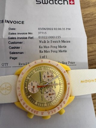 Swatch x omega