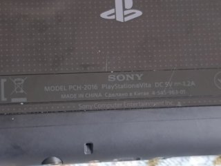 Ps Vita PCH-2000 Negra piezas