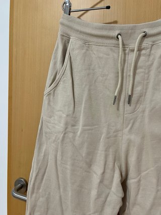 Pantalón jogger beige Zara