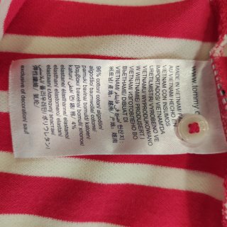 Polo Tommy Hilfiger Rayas Talla L