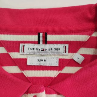 Polo Tommy Hilfiger Rayas Talla L