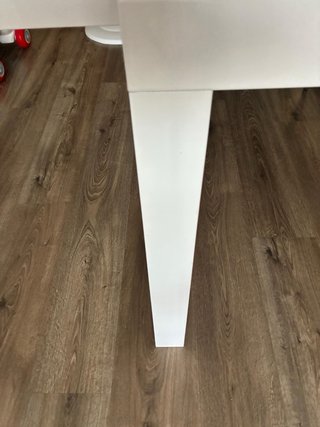 Mesa Comedor Cristal y Metal