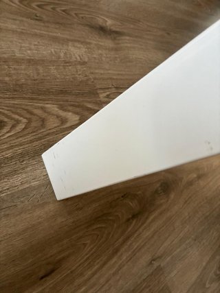 Mesa Comedor Cristal y Metal