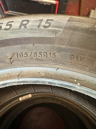 3 Neumáticos Michelin Llanta 15