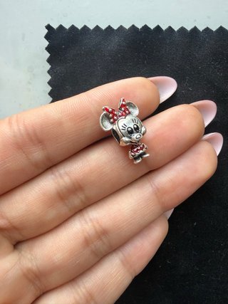 Charm Minnie Mouse Disney Plata