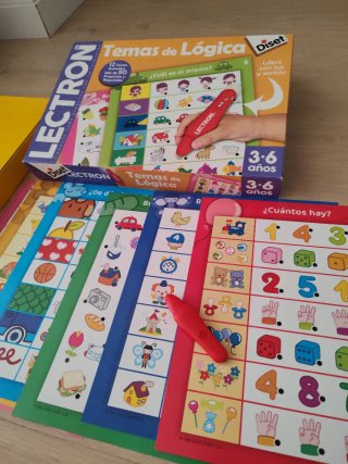 Lectron Diset Temas de Lógica Juego Educativo