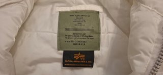 Cazadora Bomber Alpha Industries CWU45 Vintage Y2K