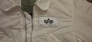 Cazadora Bomber Alpha Industries CWU45 Vintage Y2K