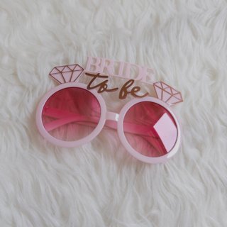 Gafas despedida soltera novia "Bride To be"