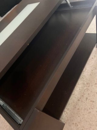 Mesa de centro elevable madera y cristal