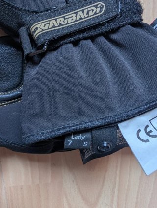 Guantes Moto Garibaldi Mujer Invierno Negros