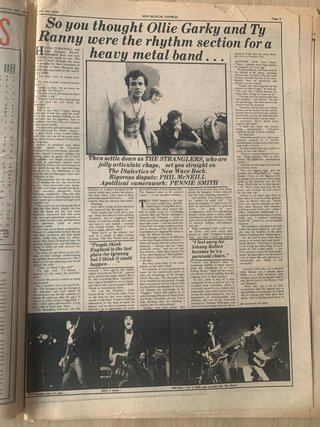 New Musical Express 4 de diciembre de 1976