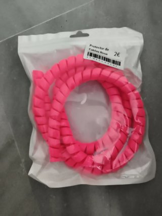 Protector de Cables Rosa