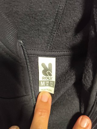Chaqueta chándal Bruguers azul y amarillo