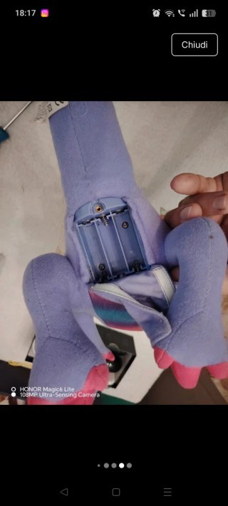 Peluche Drago Barbie Rapunzel