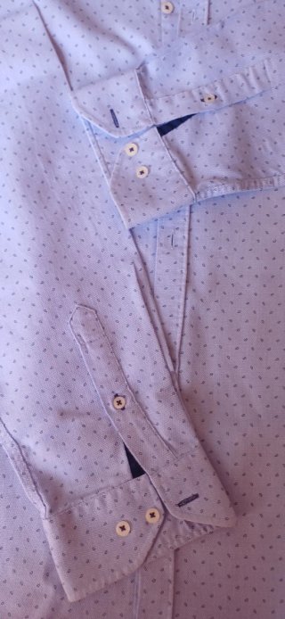 Camisa Sfera Regular Fit Azul Talla XL