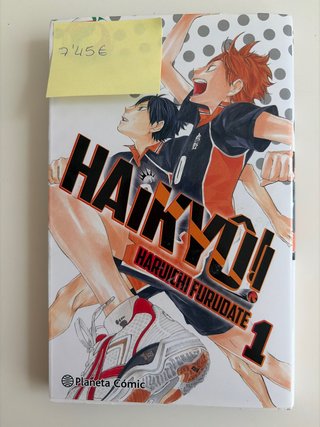 Manga: Haikyu!! Volumen uno