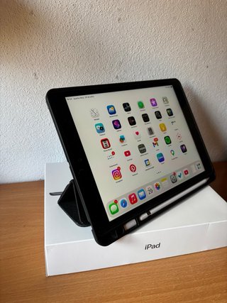 iPad 9 64GB Space Gray + Apple Pencil 1 + Capa