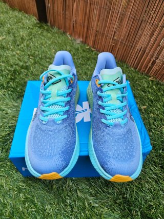Hoka Mach 6 Zapatillas Running Azul/Verde
