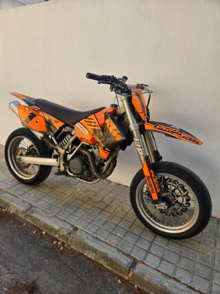KTM 450cc Supermotard Naranja