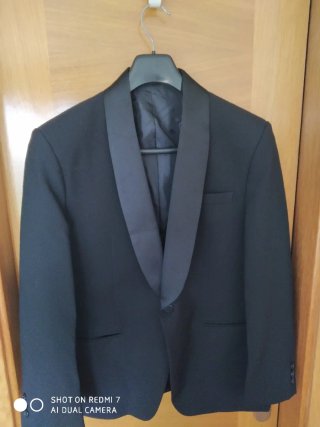 Chaquetas de smoking negro hombre