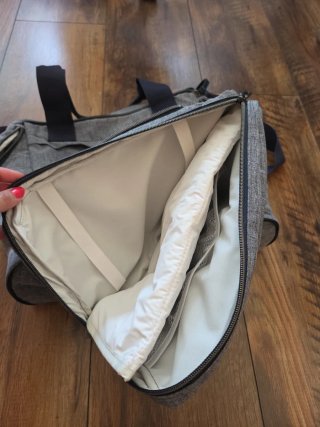 Bolso cambiador Inglesina gris y azul