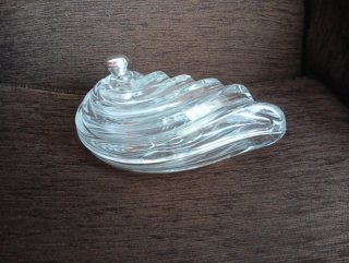 Bombonera de cristal tallado
