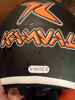 Casco Moto Negro con Visera