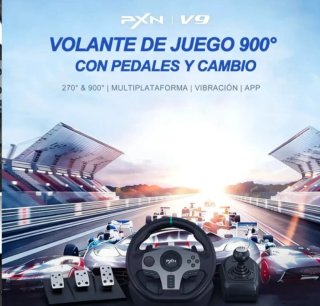 Volante Gaming PXN V9 Racing Wheel