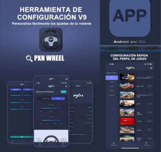Volante Gaming PXN V9 Racing Wheel