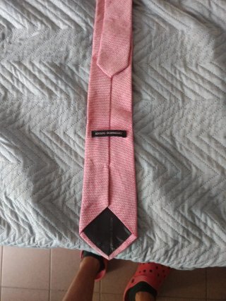Corbata Adolfo Dominguez Rosa/Roja