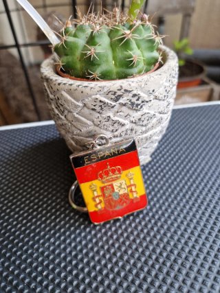 Llavero Metálico España Bandera