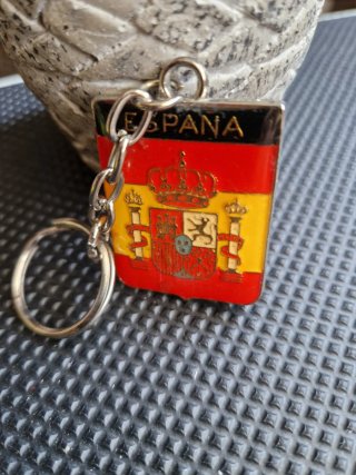 Llavero Metálico España Bandera