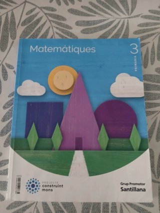 Libro Santillana Matemáticas 3 primaria