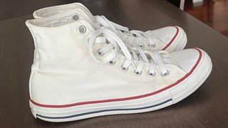 Converse All Star Altas Blancas Talla 39.5
