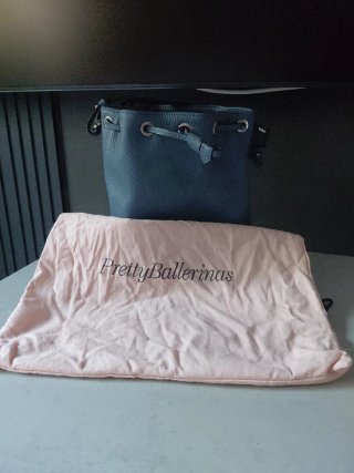 Bolso Pretty Ballerinas azul piel
