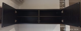 Mueble TV negro y gris
