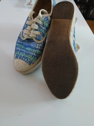 Zapatillas esparto plataforma 4cm