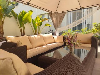 Conjunto Ratan Natural Jardín Premium XXL