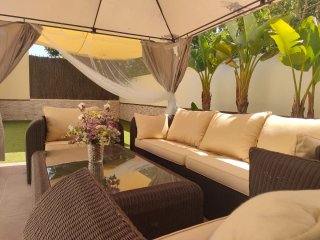 Conjunto Ratan Natural Jardín Premium XXL