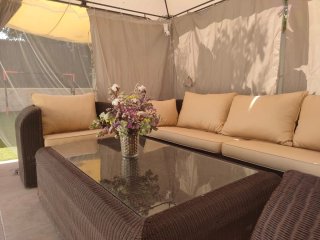 Conjunto Ratan Natural Jardín Premium XXL