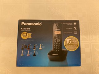 Teléfono Inalámbrico Panasonic KX-TG1611 Negro