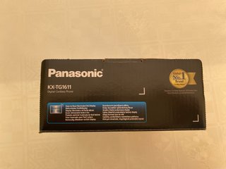 Teléfono Inalámbrico Panasonic KX-TG1611 Negro
