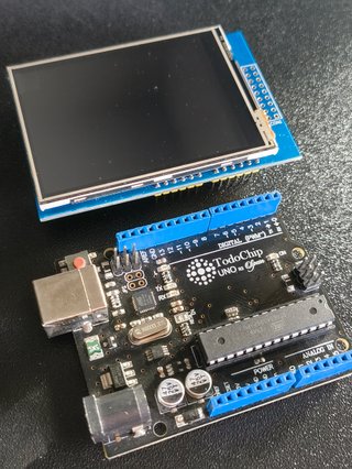 Elegoo 2.8 TFT LCD Touch Shield Arduino UNO