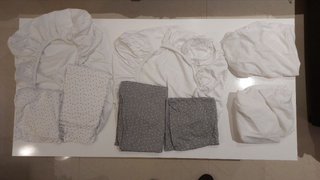 Cuna colecho y viaje Jane con 2 juegos de sabanas
